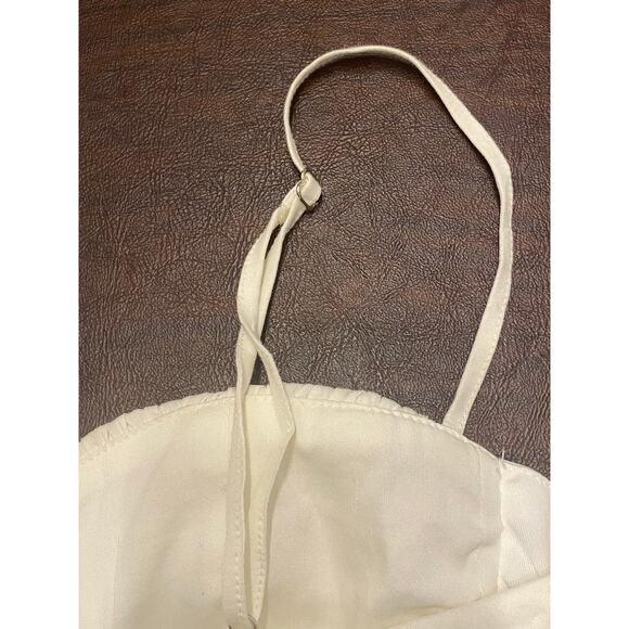 Zara Cream Corset Bodysuit Roused Bust Adjustable Strap Size Small Coquette Sexy - Picture 6 of 7